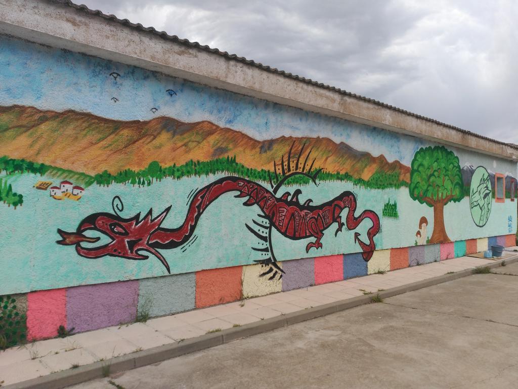 El Refugio Del Dragon Vandrehjem Arcones Eksteriør billede